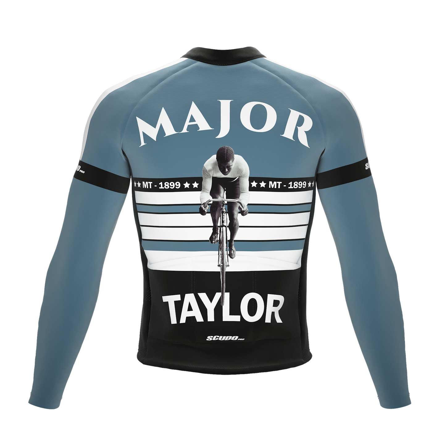 Major Taylor | MT RIDE | Short Sleeve Cycling PRO THERMAL Jersey