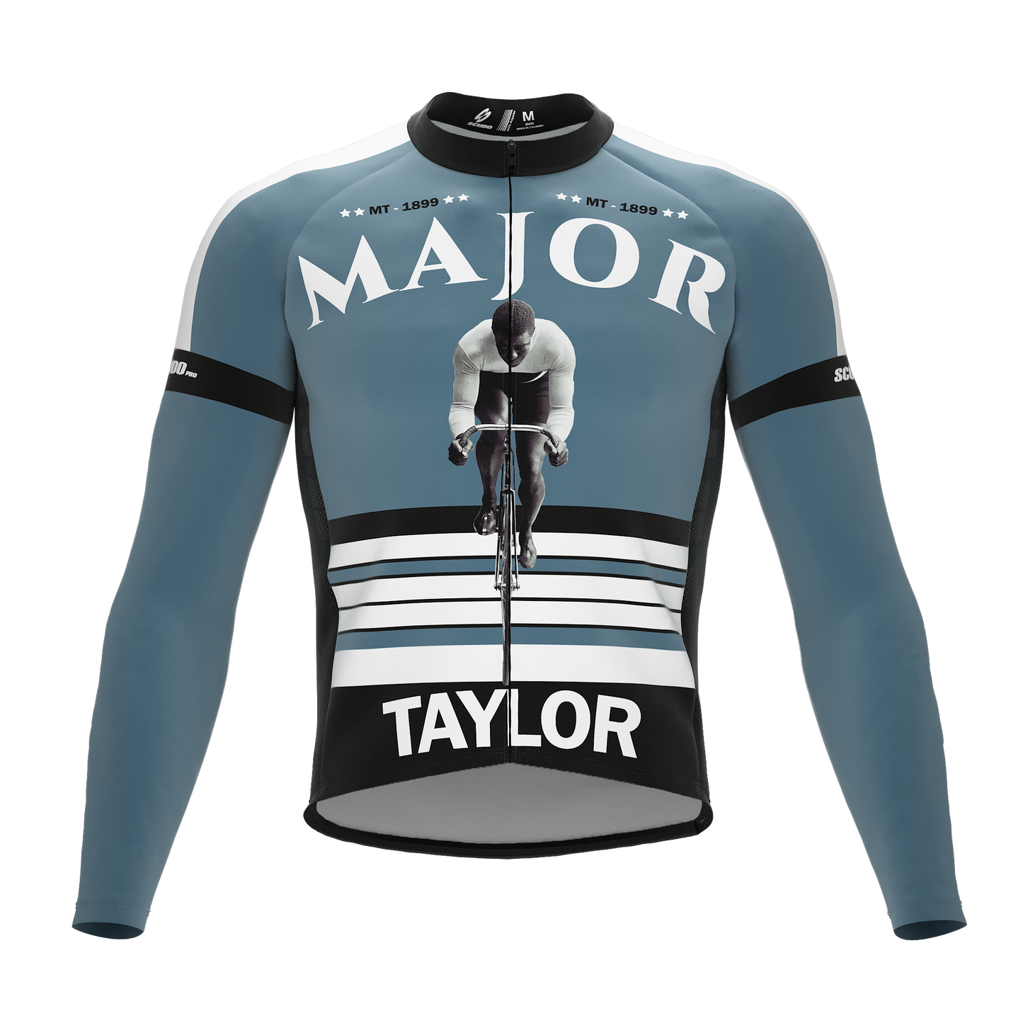 Major Taylor | MT RIDE | Short Sleeve Cycling PRO THERMAL Jersey