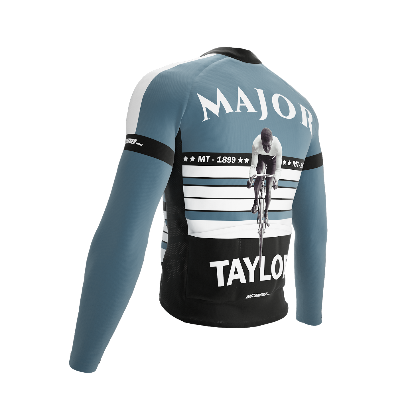 Major Taylor | MT RIDE | Short Sleeve Cycling PRO THERMAL Jersey