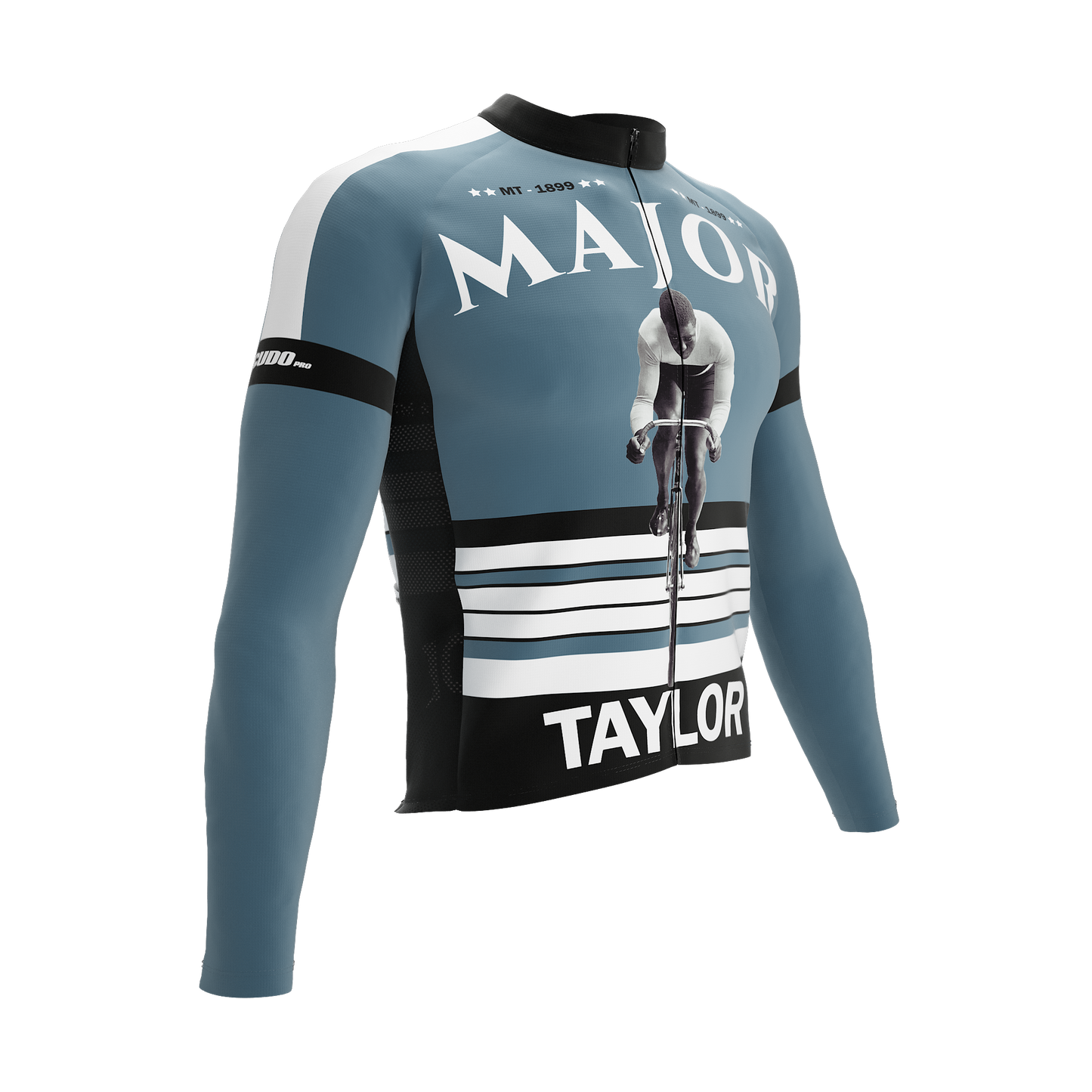 Major Taylor | MT RIDE | Short Sleeve Cycling PRO THERMAL Jersey