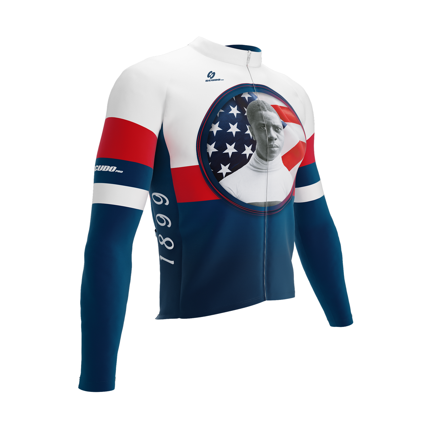 Major Taylor | American Hero | Short Sleeve Cycling PRO THERMAL Jersey