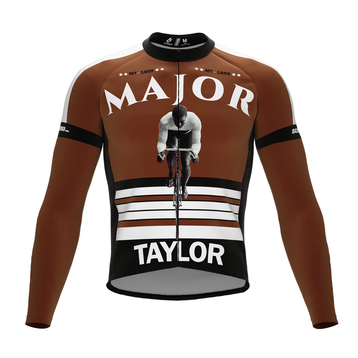 Major Taylor | MT RIDE | Short Sleeve Cycling PRO THERMAL Jersey