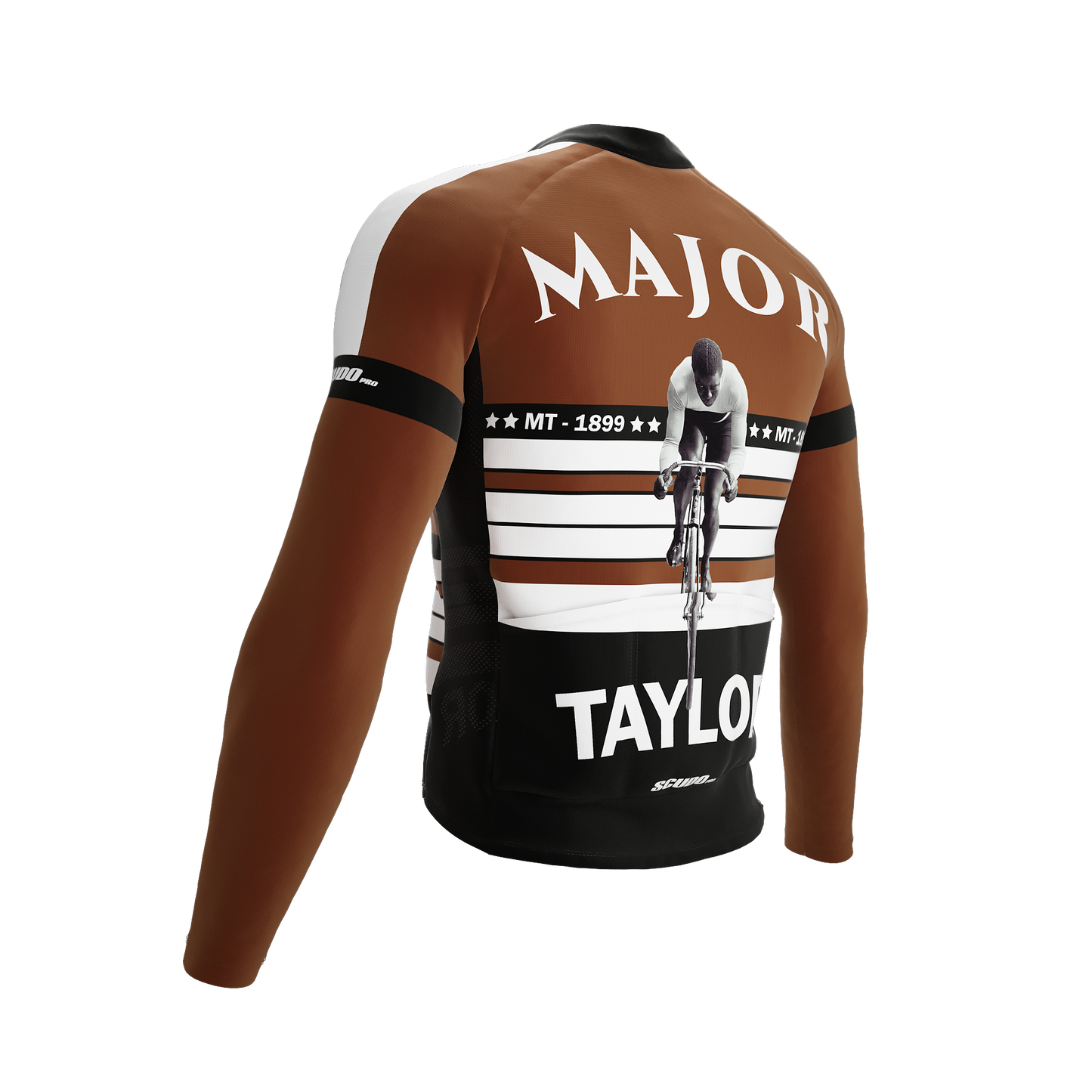 Major Taylor | MT RIDE | Short Sleeve Cycling PRO THERMAL Jersey