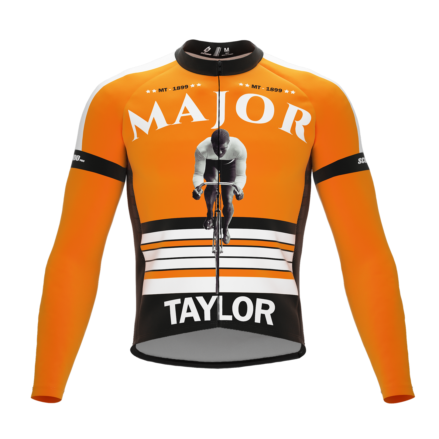 Major Taylor | MT RIDE | Short Sleeve Cycling PRO THERMAL Jersey