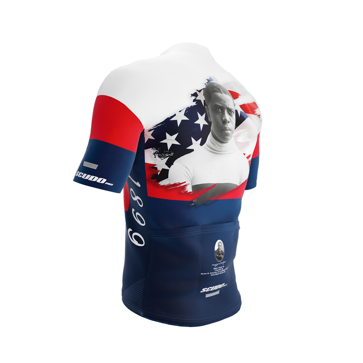 Major Taylor | American Hero | Short Sleeve Cycling PRO Jersey