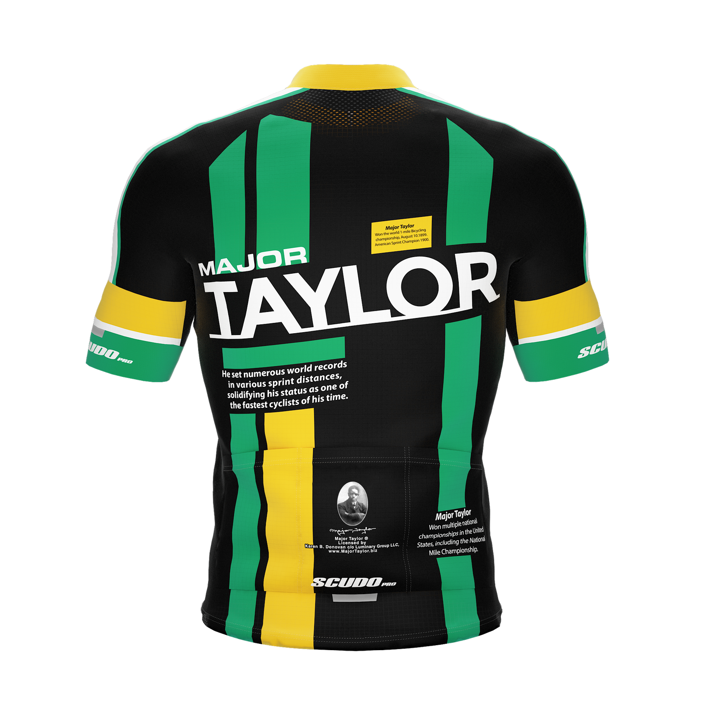 Major Taylor | Zion | Short Sleeve Cycling PRO Jersey
