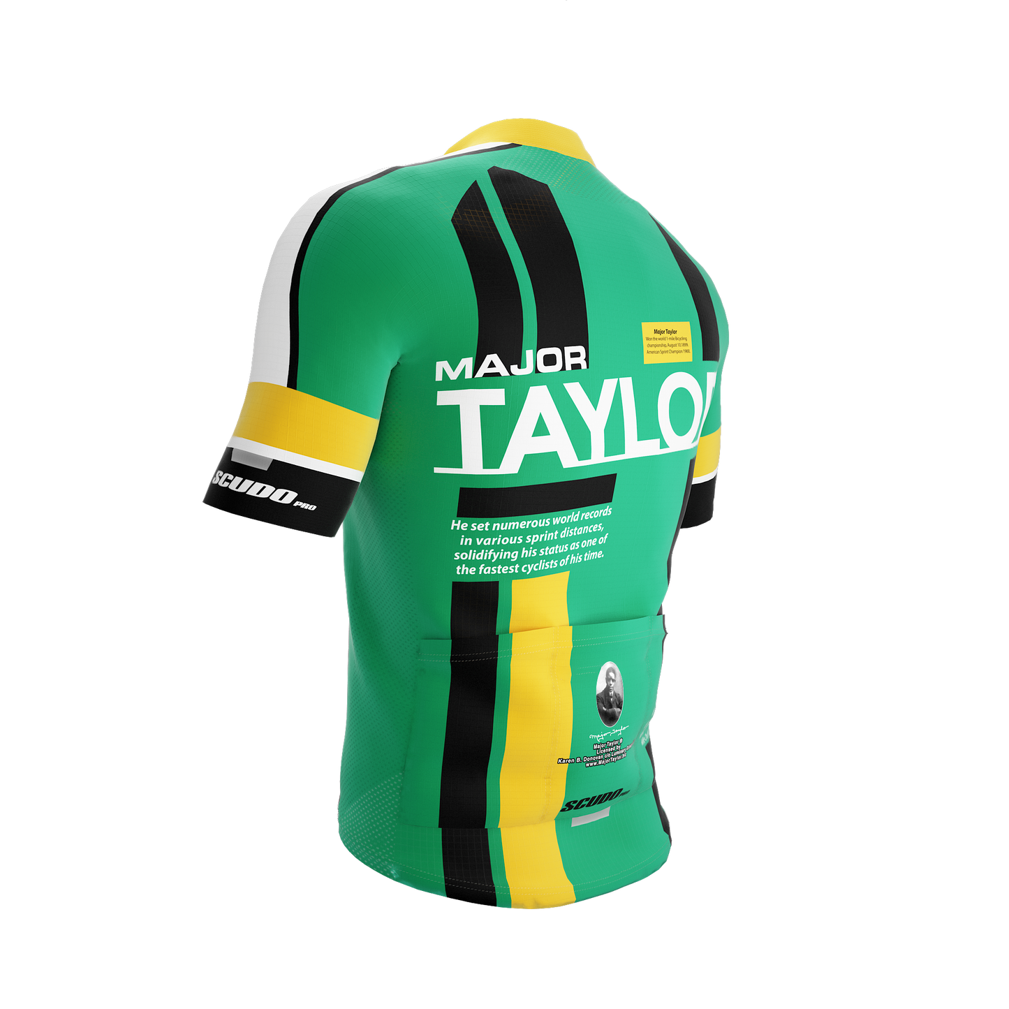 Major Taylor | Zion | Short Sleeve Cycling PRO Jersey